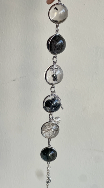 afterdark special mineral · dark matter · original design natural special mineral ghost crystal bracelet
