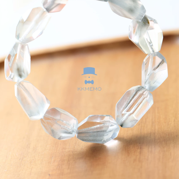 gentleman cat memo brazil zoë same style blue elf blue rabbit fur adjustable crystal bracelet