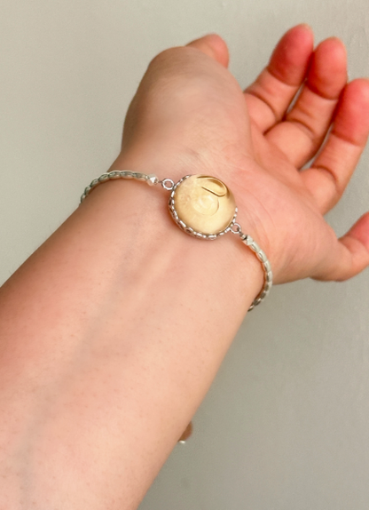 Original Design [Energetic Little Rabbit] Natural Rabbit Fur Crystal Bracelet - Attract Wealth, Benefactors, Good Luck, and Career Opportunities, Unique Piece